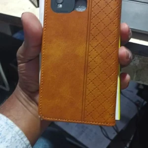 Vivo Y30 Flip Case Leather Finish | Inside TPU with Card Pockets | Wallet Stand and Shock Proof | Magnetic Closing | Complete Protection Flip Cover for Vivo Y30 (camale